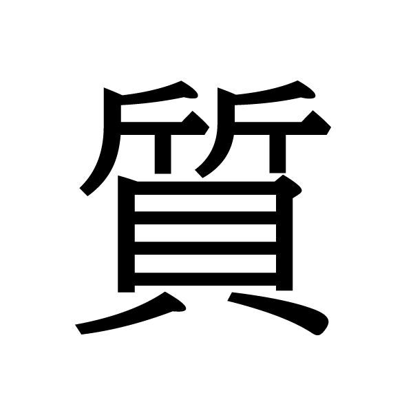 2019今年の漢字：質